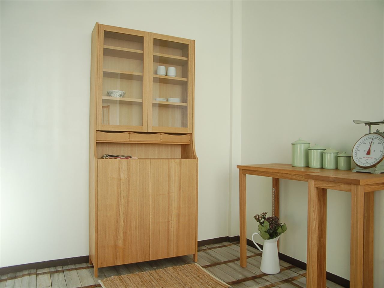 カップボード・食器棚 C-001 : solnte | ソルンテ ( shimada-kagu 